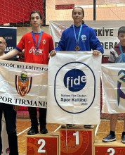SPOR TIRMANIŞTA İNEGÖLLÜ SPORCULAR DERECELERE UZANDI